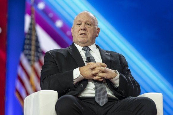 Washington DC CPAC Conference 2024 Panel featuring Former Director of US Immigration and Custom Enforcement Tom Homan hosted by Julio Rosas during CPAC Conference at Gaylord National Resort &amp; Conv ...