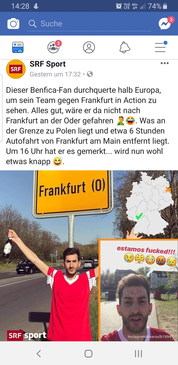 Die Adler erobern Europa – 4 Gründe, warum Frankfurt vom ganz grossen Coup träumen darf
Der hier hätte sich diese choreo schon früher gewünscht...:D