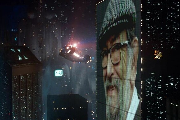 Son makes father appear in well-known films.  At least in theory.