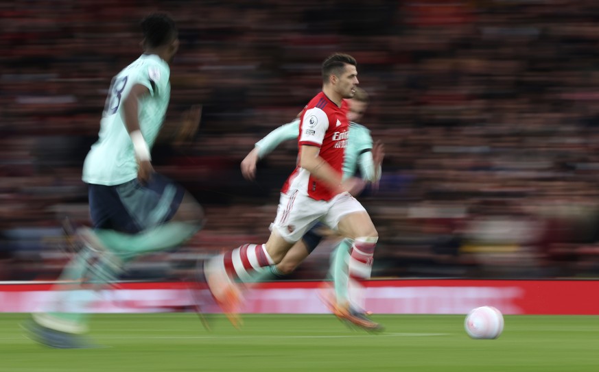 Seit 2016 lief Granit Xhaka 189 Mal in der Premier League für Arsenal auf. 