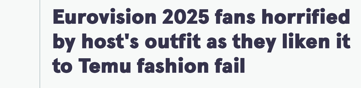 Le titre du Mirror est un brin dramatique...