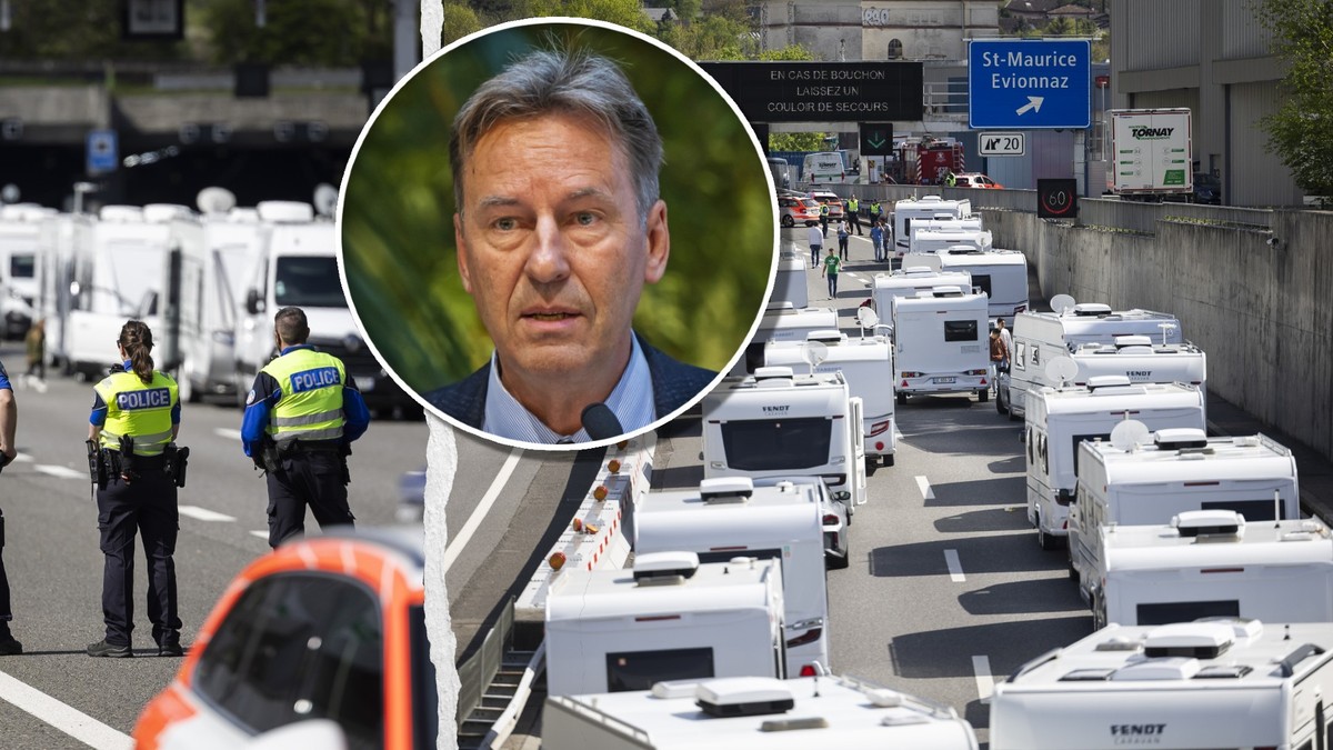 Des gens du voyage ont tenté, mardi matin, de pénétrer avec près de 50 caravanes sur le territoire valaisan, sans annonce préalable. Ils ont été interceptés à Saint-Maurice où l'autoroute A9 est  ...