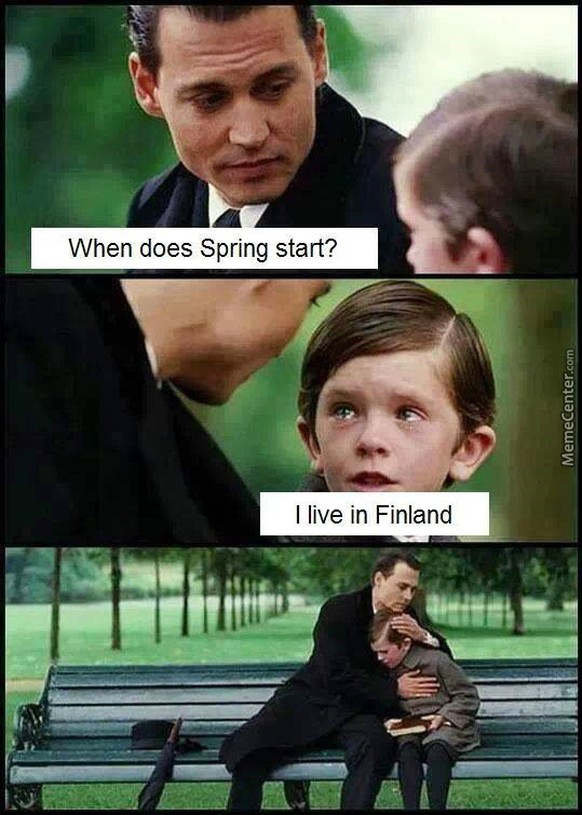 Nicht alle können sich auf den Frühling freuen.