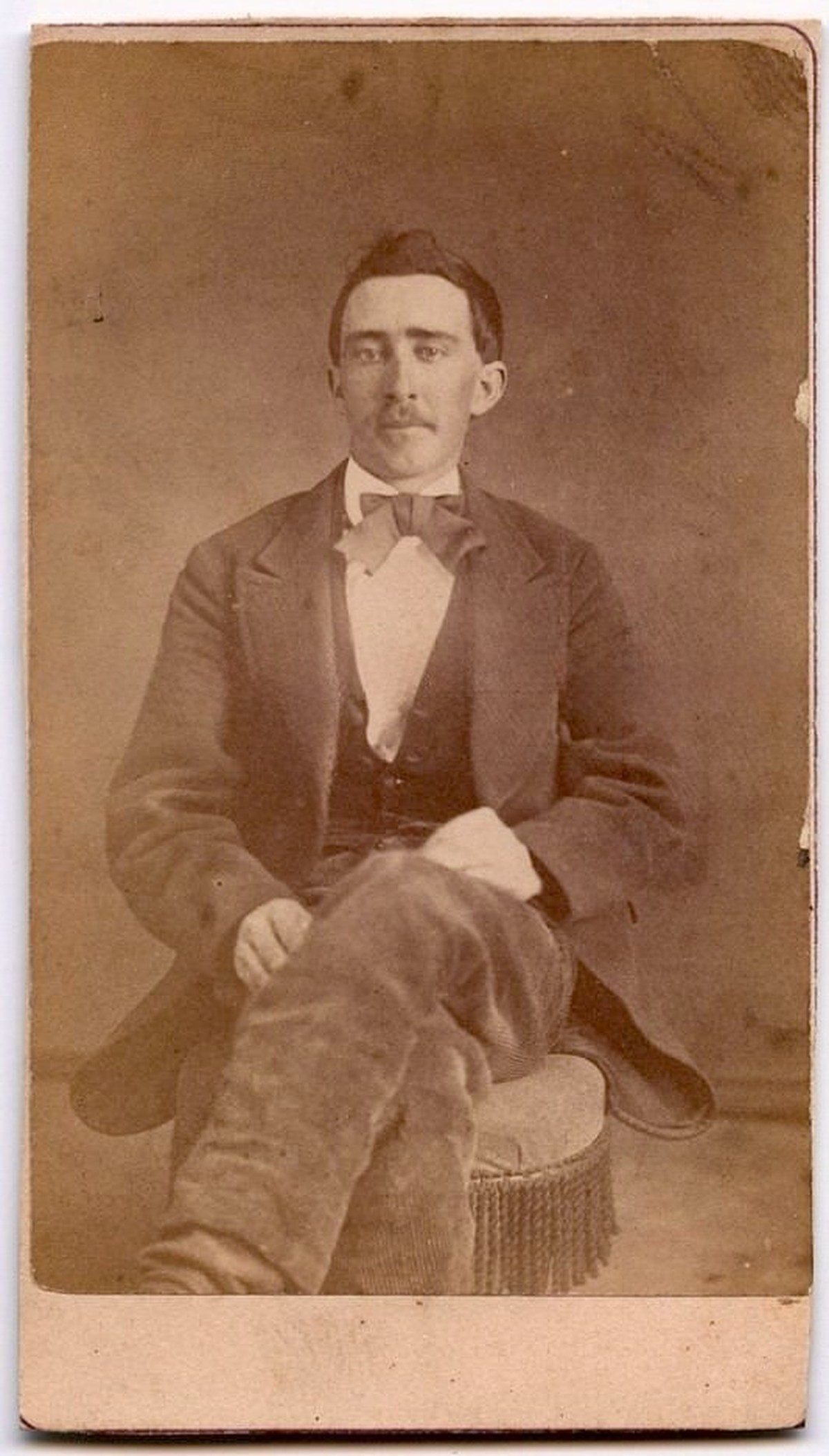 1870 Photograph On eBay Proves Nicolas Cage Is Immortal

Ebay ad reads: "Original c.1870 carte de visite showing a man who looks exactly like
Nick Cage. Personally, I believe it’s him and that he ...
