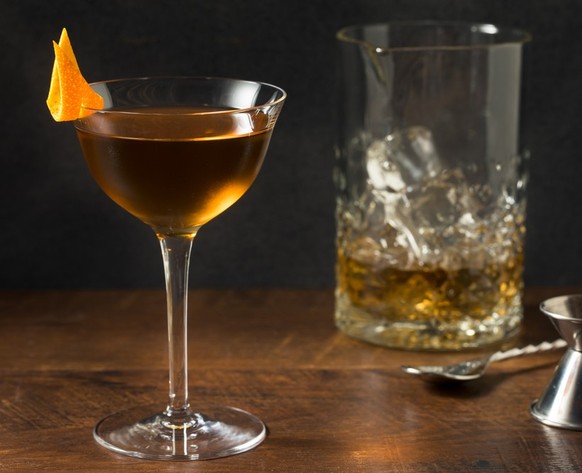 Bamboo cocktail sherry, vermouth angostura trinken drinks alkohol