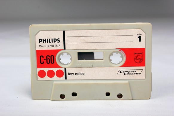 Die Kompaktkassette war von den frühen 1970ern bis in die späten 1990er-Jahre eines der meistgenutzten Audio-Medien.