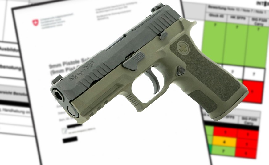 watson-Recherche zeigt: So schlecht schnitt die neue Armeepistole in den Tests ab