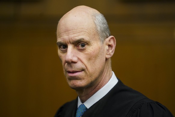 FILE - U.S. District Judge James Boasberg, chief judge of the United States District Court for the District of Columbia, stands for a portrait at E. Barrett Prettyman Federal Courthouse in Washington, ...