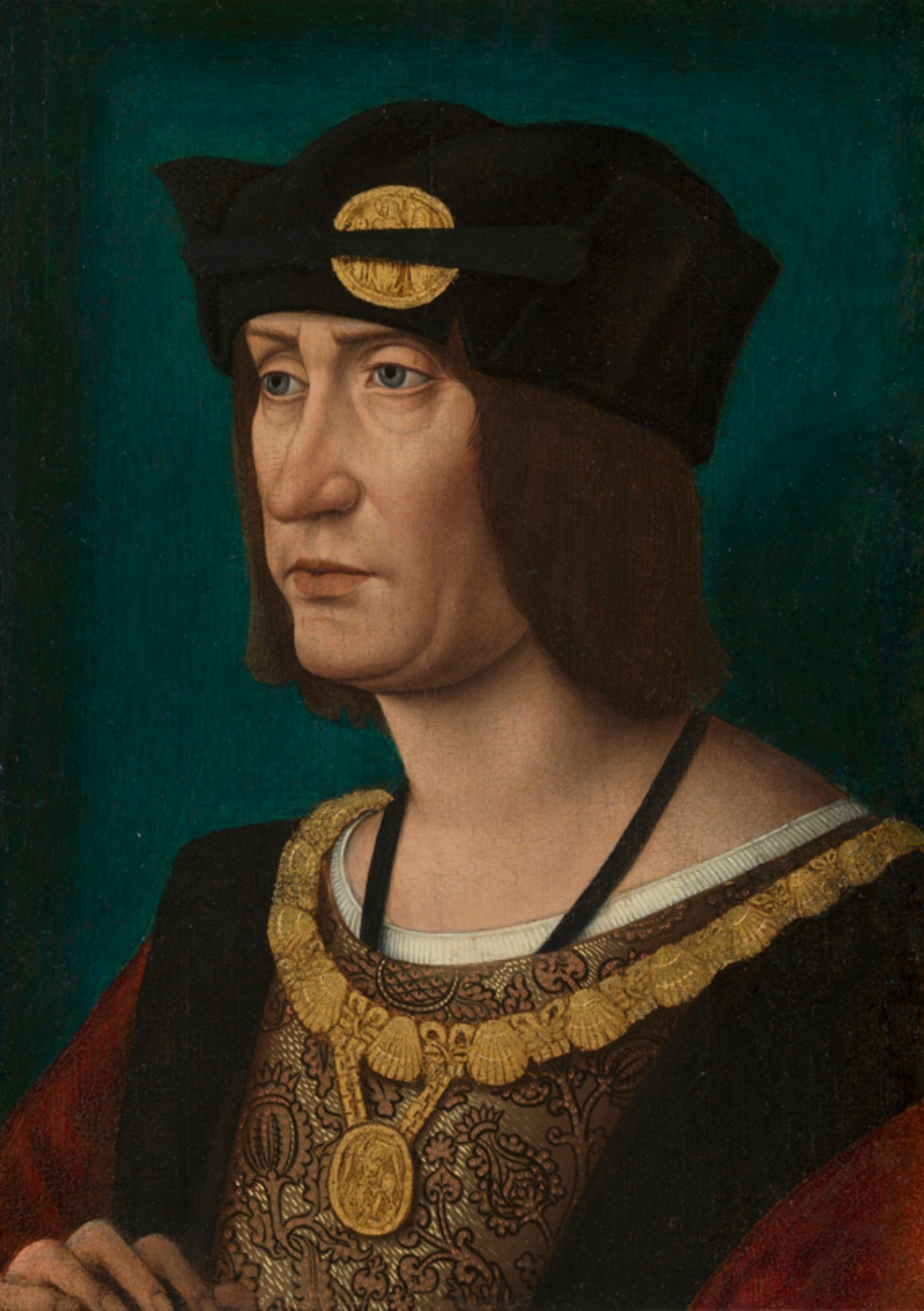 Porträt von Ludwig von Orléans als Ludwig XII., König von Frankreich, um 1514.
https://commons.wikimedia.org/wiki/File:Ludwig_XII._von_Frankreich.jpg?uselang=de