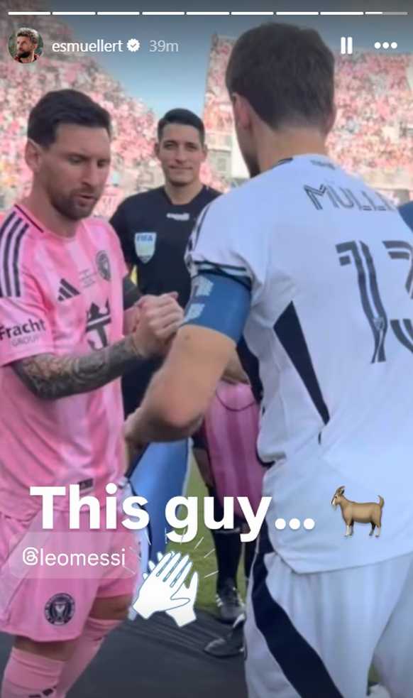 messi reactions