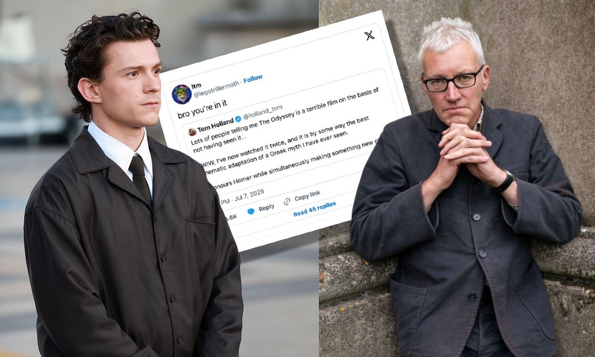 L'historien Tom Holland a semé la confusion parmi les internautes en publiant une critique de L'Odyssée de Christopher Nolan, où apparaît l'acteur Tom Holland.