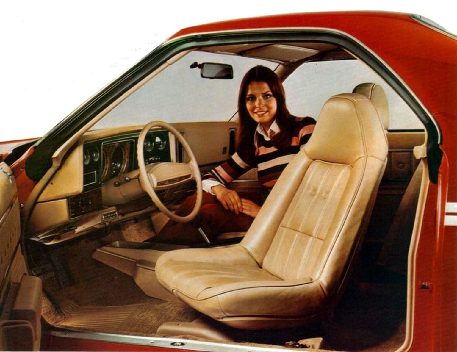 Der Chevrolet El Camino mit seinem rotierbaren Fahrersitz.