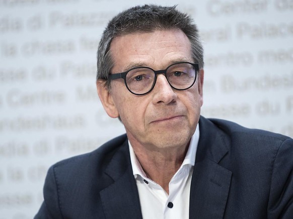 Matthias Egger, Leiter der Covid-19-Taskforce des Bundes, ruft die Bev