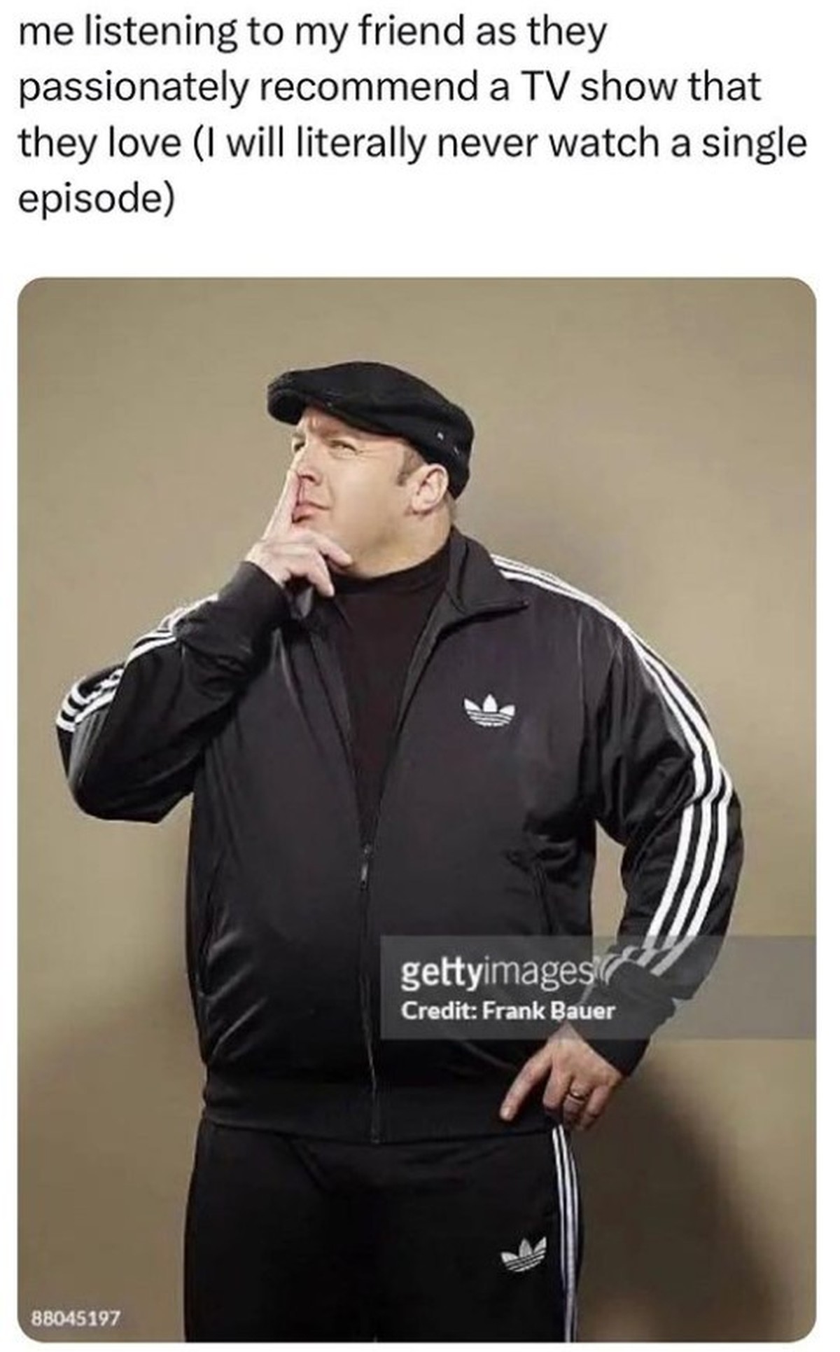 Kevin James King of Queens Meme