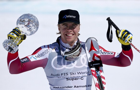 Aleksander Aamodt Kilde ist der beste Super-G-Fahrer dieser Saison.