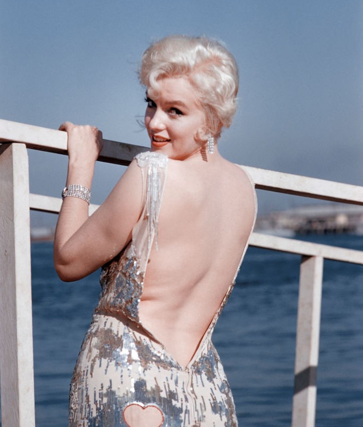 LOS ANGELES - 1958: Actress Marilyn Monroe on the set of the film "Some Like it Hot" in Los Angeles, California. (Photo by Richard C. Miller/Donaldson Collection/Getty Images)