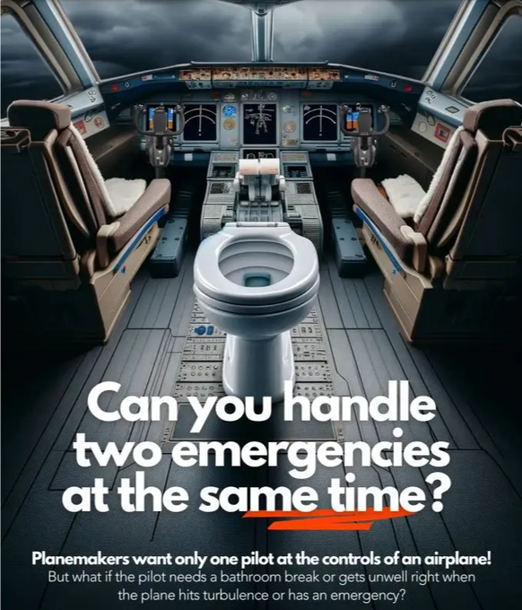 So sieht die neue Kampagne der European Cockpit Association aus.