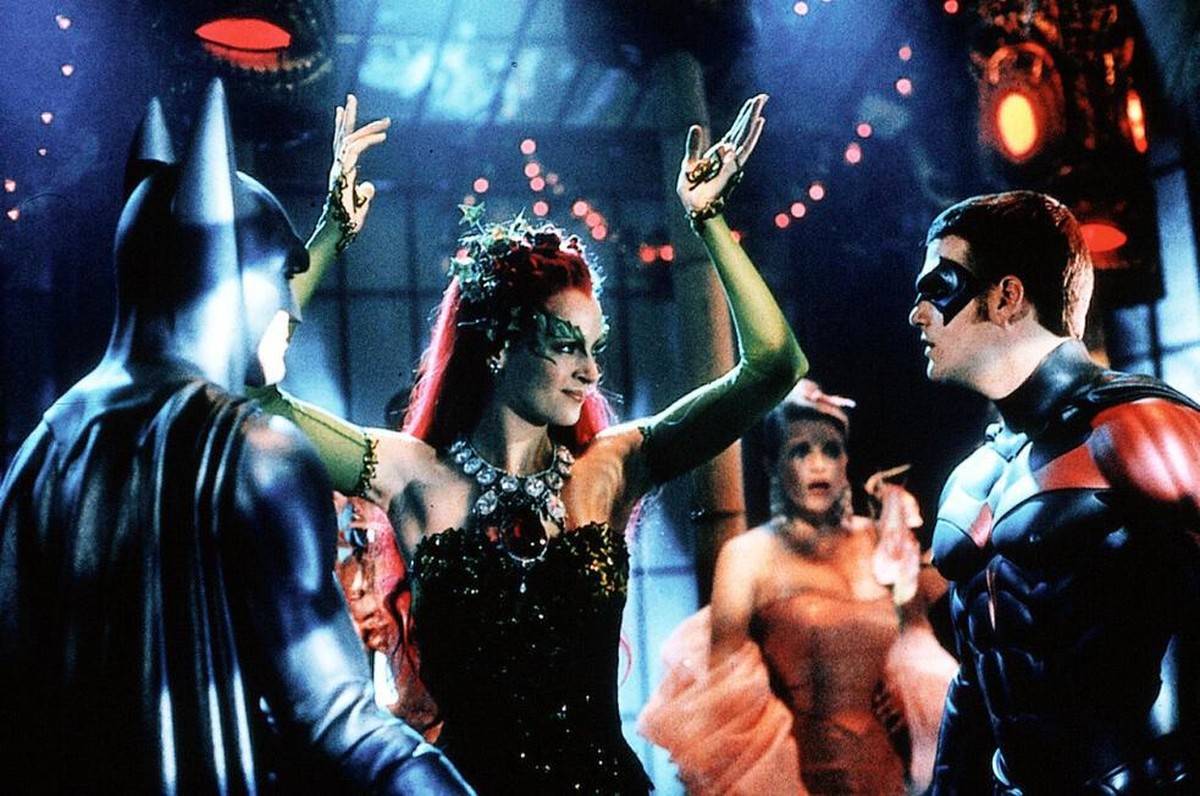 Batman &amp; Robin mit George Clooney, Uma Thurman und Chris O'Donnell