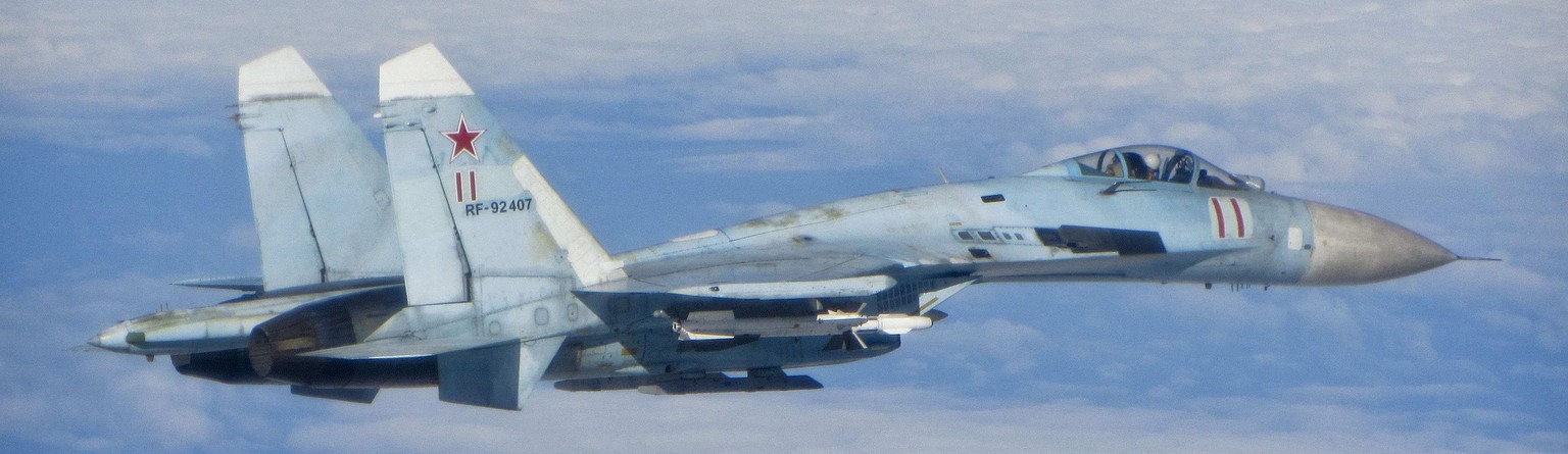 Eine russiche Su-27 (Archivbild).