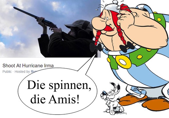 Die Polizei in Florida warnt davor, in den Sturm zu schiessen – aus guten Gründen
...
