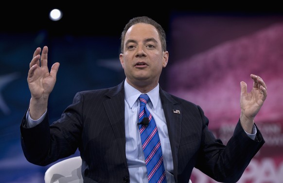 Republican National Committee Chairman Reince Priebus speaks during the Conservative Political Action Conference (CPAC), Friday, March 4, 2016, in National Harbor, Md. (AP Photo/Carolyn Kaster)