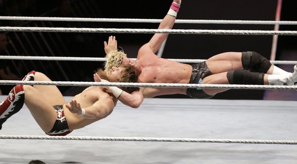 Dolph Ziggler (r.) in Action. Steigt Tim Wiese mit ihm in den Ring?