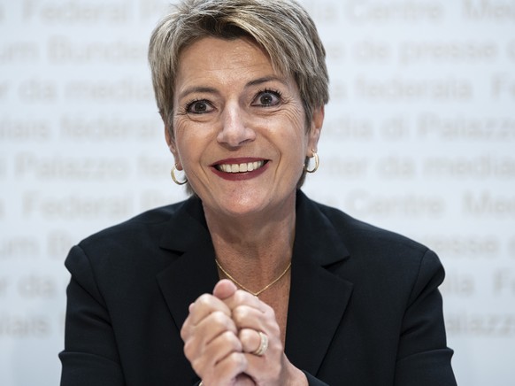 Justizministerin Karin Keller-Sutter.