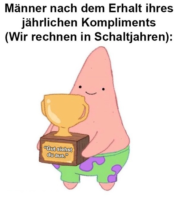 Koplimente Meme im Picdump mit Patrick