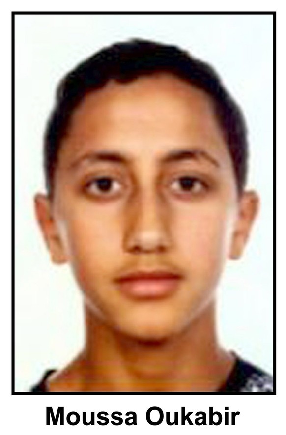 epa06150157 A handout photo made available by Spanish Police shows Moussa Oukabir, alleged terrorist suspect wanted in connection with the 17 August  terrorist attacks in the Catalonian cities of Barcelona and Cambrils. According to media reports, at least 14 people were killed and some 130 others injured after cars crashed into pedestrians on the Las Ramblas boulevard in Barcelona and on a promenade in the coastal city of Cambrils. Spanish police have stated that the attacks in Barcelona and in Cambrils were linked. The so-called 'Islamic State' (IS) has claimed responsibility for the attack in Barcelona.  EPA/Spanish Police / HANDOUT  HANDOUT EDITORIAL USE ONLY/NO SALES