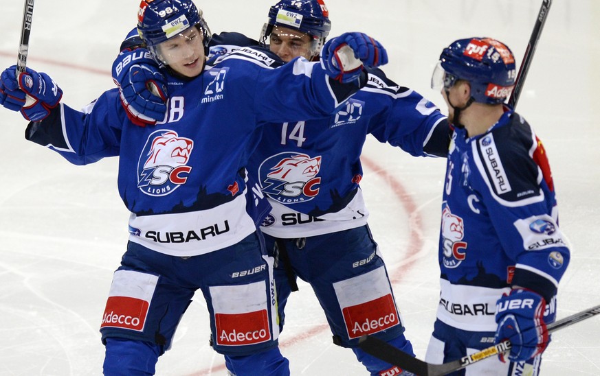 Im Derby läuft's einfach: Die ZSC Lions gewinnen mit 3:2 gegen Kloten.&nbsp;