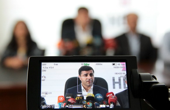 Im Visier von Attentätern: HDP-Chef Demirtas.