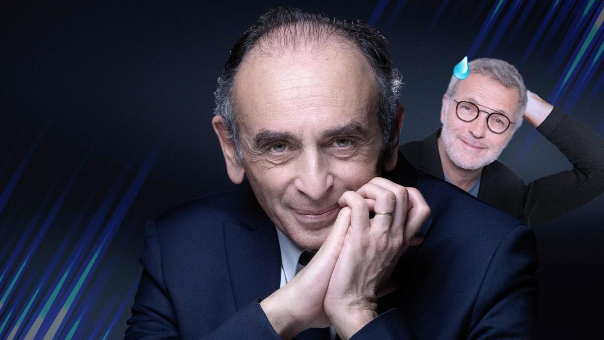 Eric Zemmour (à gauche), qui fut longtemps chroniqueur vedette d'«On n’est pas couché», l'ex-émission de France 2 animée par Laurent Ruquier (à droite).