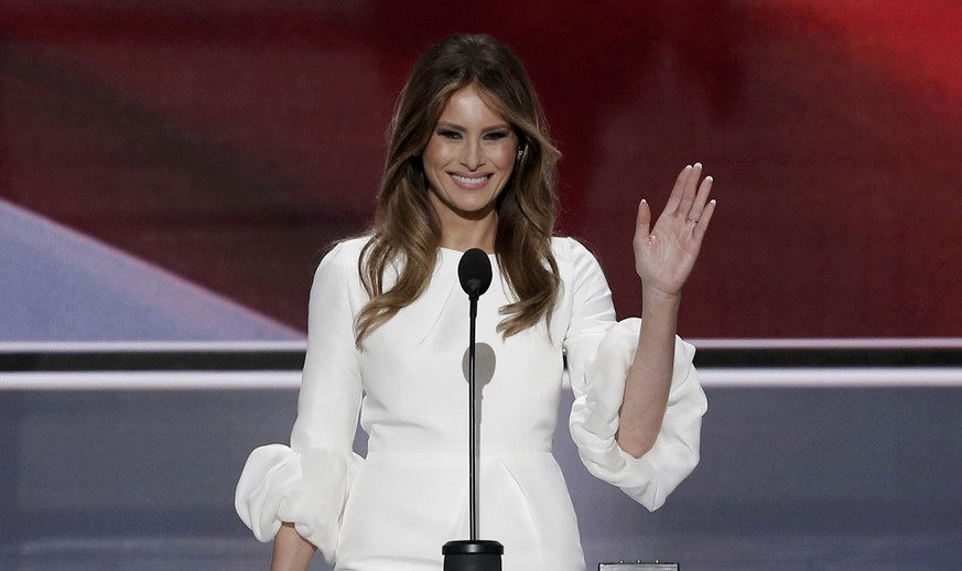 Melania Trump hält ihre erste grosse Rede – und klaut mehrere Absätze von Michelle Obama