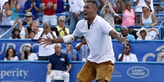 Wie «Bad Boy» Nick Kyrgios Roger Federer in Bedrängnis bringt