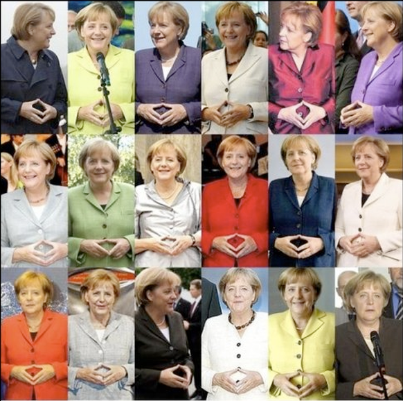 Angela Merkel Raute