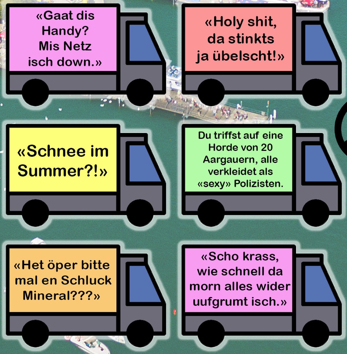 Street Parade Bullshitbingo
