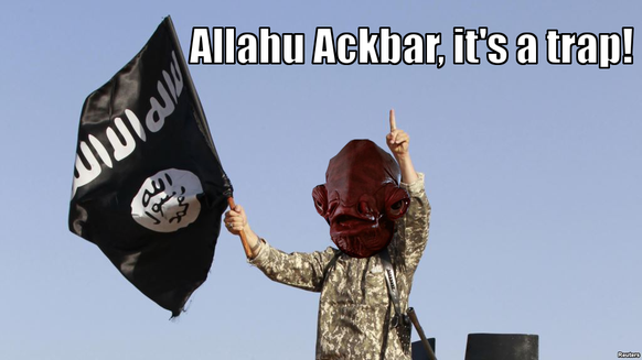 #TrollingDay: So lacht das Internet heute über den «IS»
: )