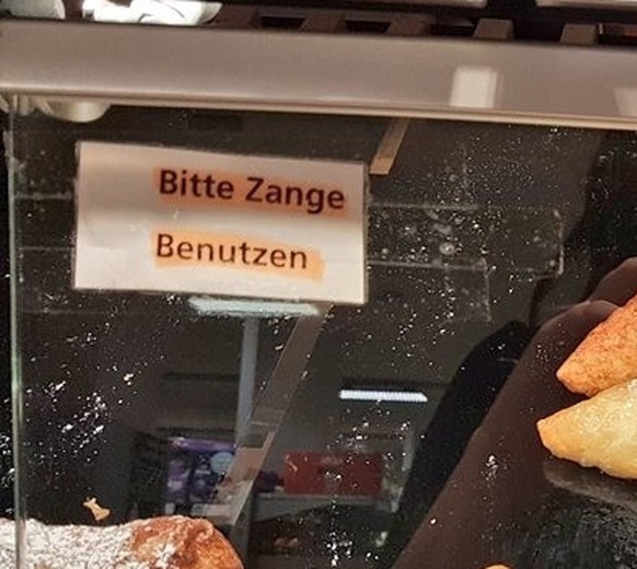 Passive-aggressive: Tongs in the supermarket