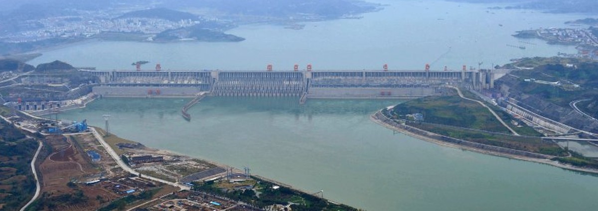 In this photo released by China's Xinhua News Agency, water fills the reservoir of the Three Gorges Dam in Yichang, central China's Hubei Province, Tuesday, Oct. 26, 2010. The water level at ...