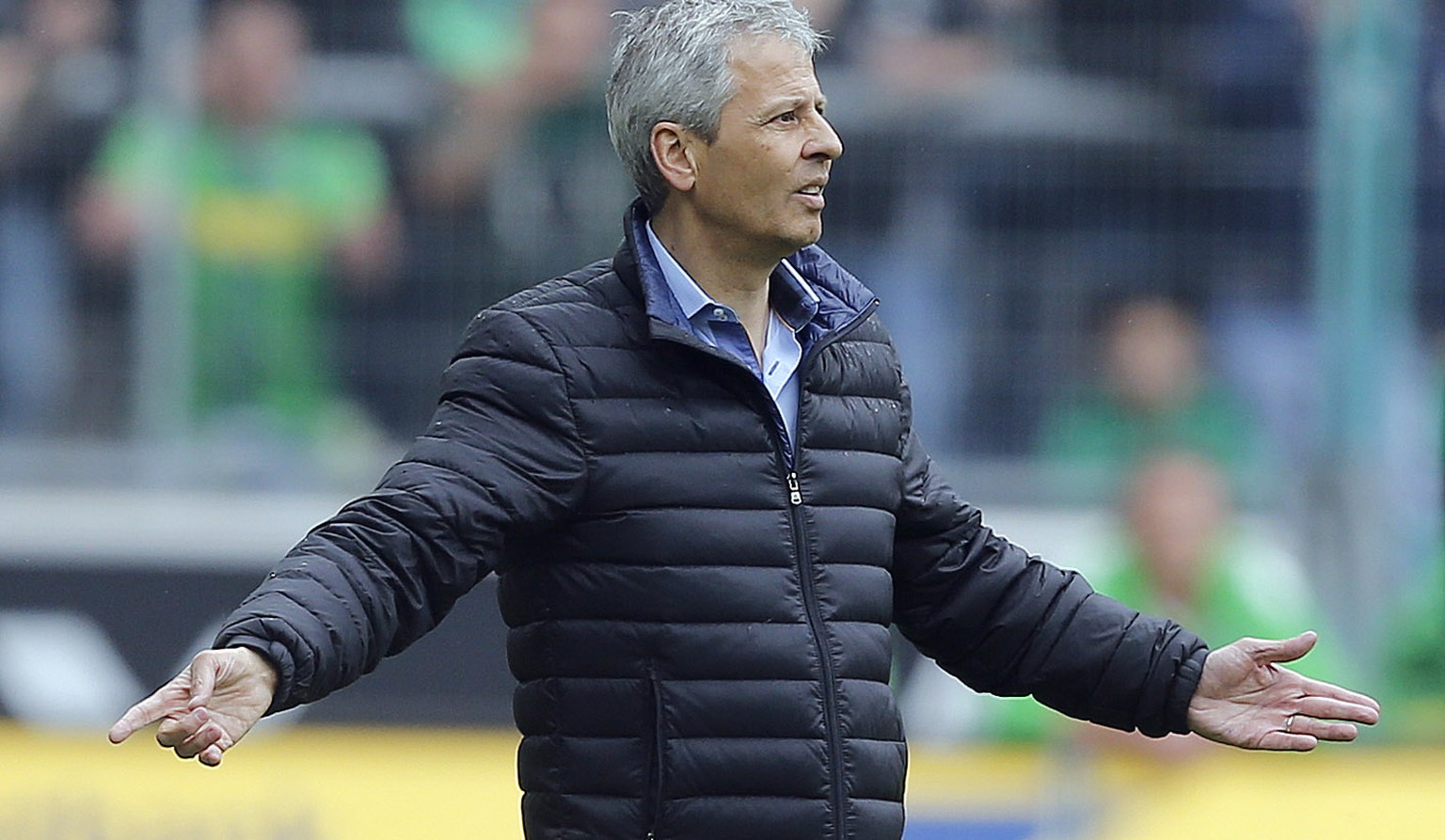 Lucien Favre und seine Gladbacher haben die direkte Champions-League-Qualifikation so gut wie sicher.