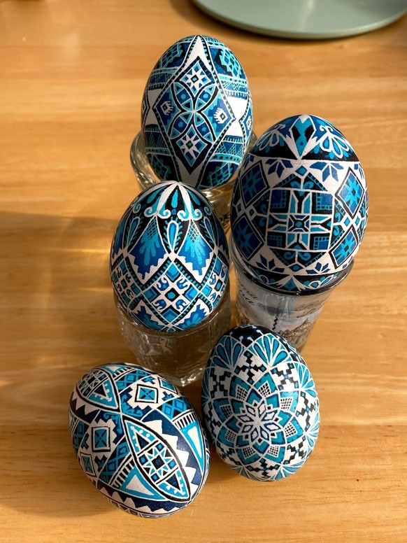 Eier malen Easter Eggs Ostern