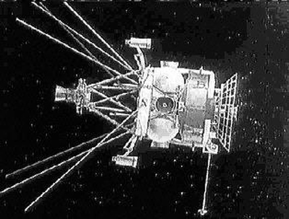 Killersatellit: Sowjetischer ASAT-Satellit, wahrscheinlich aus den 60-er Jahren des 20. Jahrhunderts.