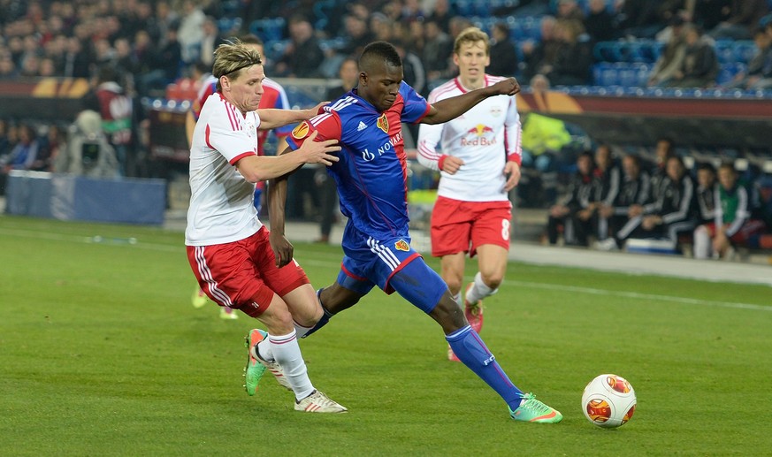 Das Debüt bei den Profis gibt Embolo letzte Woche im Europacup gegen Salzburg.