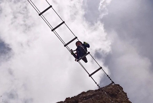 Via Ferrata Daubenhorn Leukerbad Klettersteig Schweiz