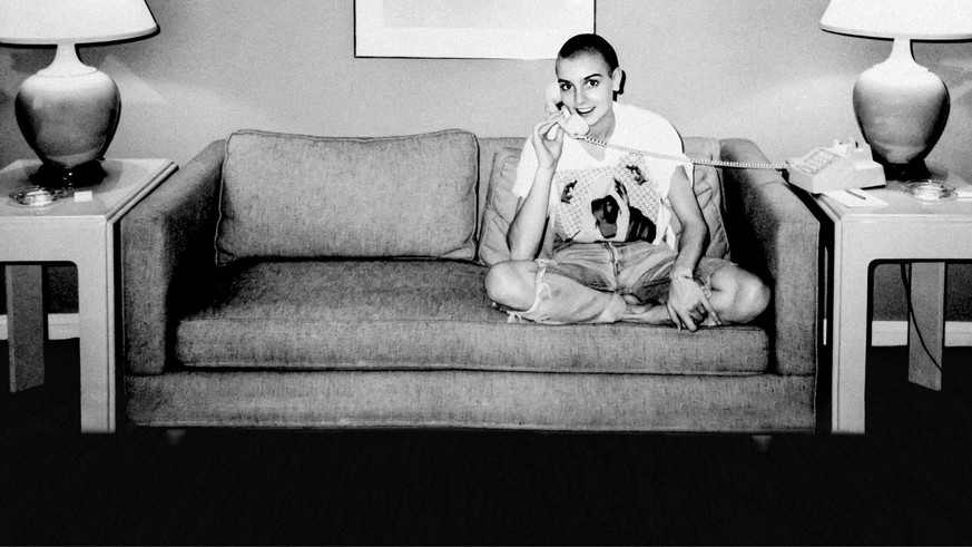SINEAD O&#039;CONNOR in NOTHING COMPARES, 2022, directed by KATHRYN FERGUSON. Copyright Field of Vision. Credit: Field of Vision / Album