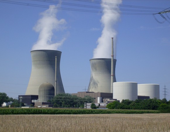 Kernkraftwerk Grundremmingen in Deutschland. Bild: Felix König (Lizenz: cc-by-sa-3.0)