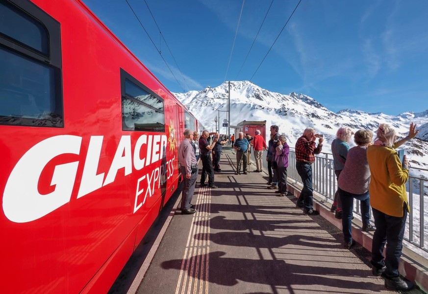 Zutritt nur mit Zertifikat: Der Glacier Express.