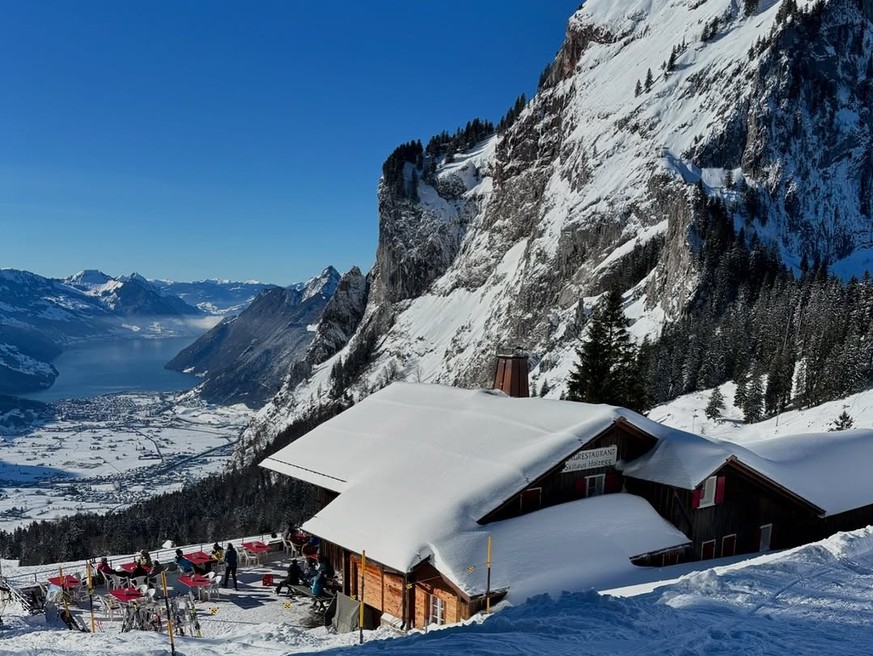 Rothenflue Winterwanderung Schwyz