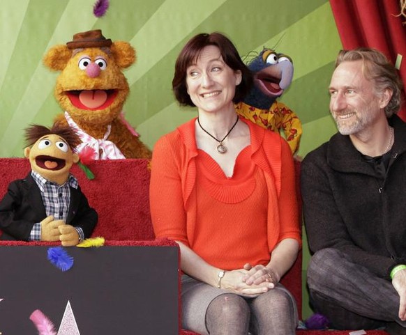 Brian Henson, hier ganz rechts im Bild.