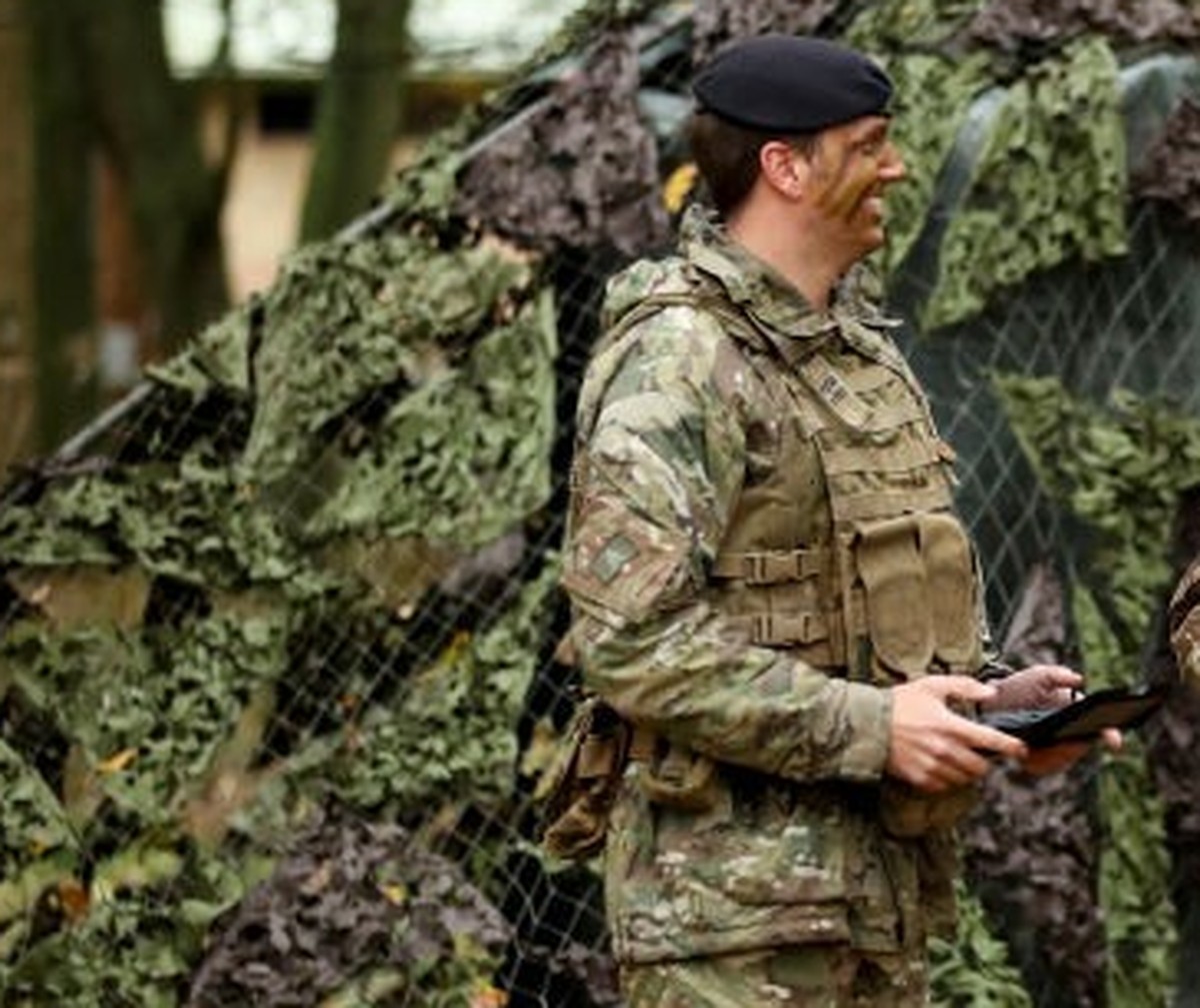 DEREHAM, ENGLAND - NOVEMBER 8: Catherine, Princess of Wales visits The Queen's Dragoon Guards Regiment for the first time as their Colonel in Chief on November 8, 2023 in Dereham, England. (Photo ...